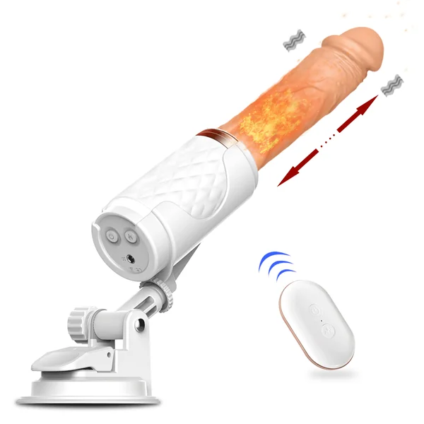 Captain - Discreet Mini Sex Machine with Thruster Dildo Cup Design (Remote Control)