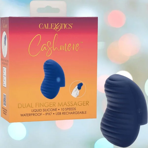 Cashmere Dual Finger Massager