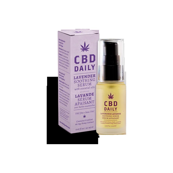 CBD DAILY SOOTHING SERUM IN LAVENDER 20 ML