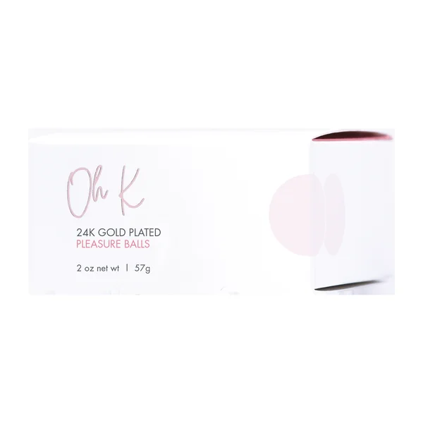 CGC OH K 24K GOLD PLATED PLEASURE BALLS