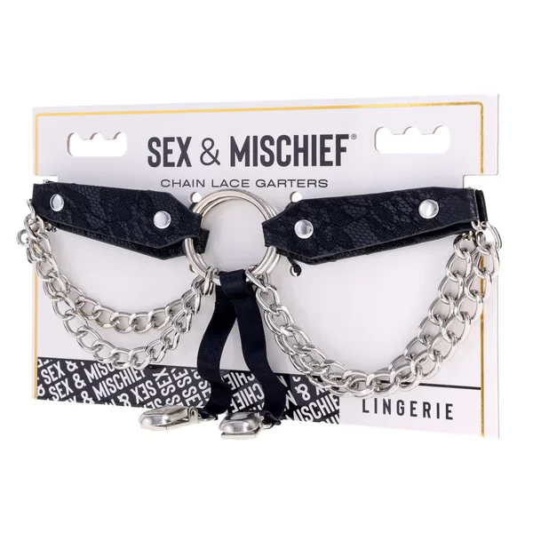 Chain Lace Garters