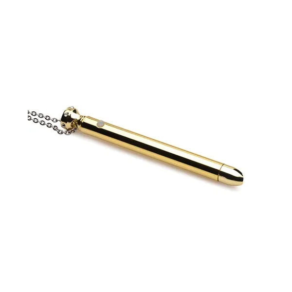 Charmed 7X Vibrating Necklace – Gold