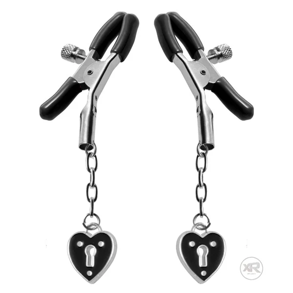 Charmed Heart Nipple Clamps