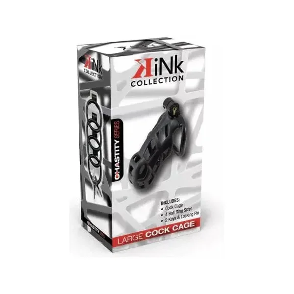 Chastity cage - Kink - Locking Cock - Large