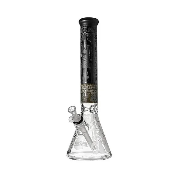 Cheech CHE-196 Totem Of Egypt Sandblasted Beaker