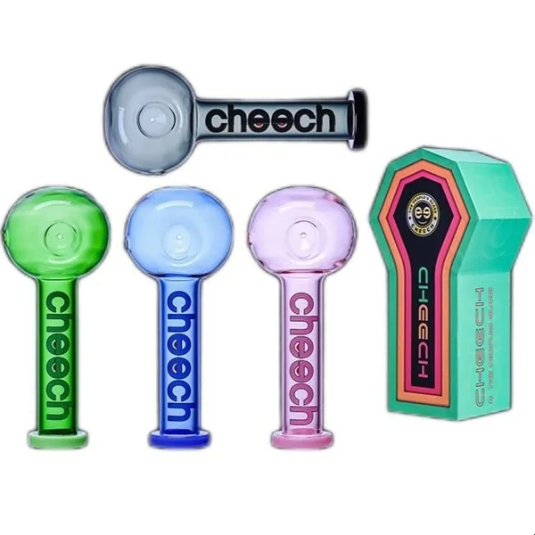 Cheech Extra Large Hand Pipe & Deep Bowl Blue