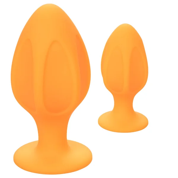 Cheeky Anal Plug Duo - Orange
