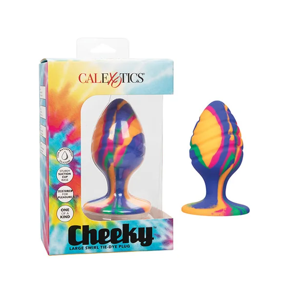 Cheeky Large Swirl Tie Dye Plug