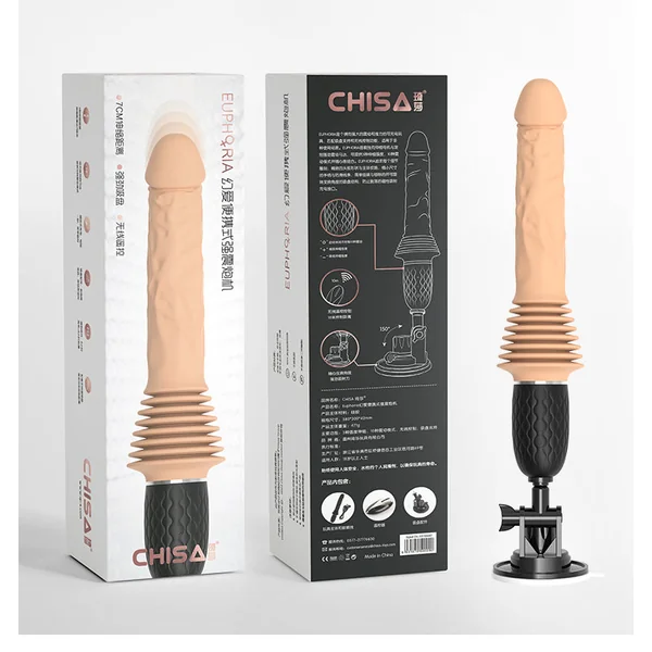 Chisa Asmodeus Thrusting Telescopic Flesh Dildo with Remote control
