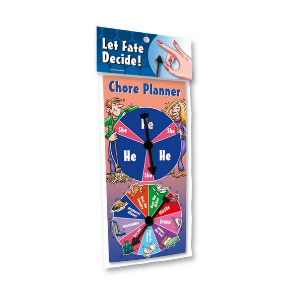 CHORE PLANNER SPINNER GAME
