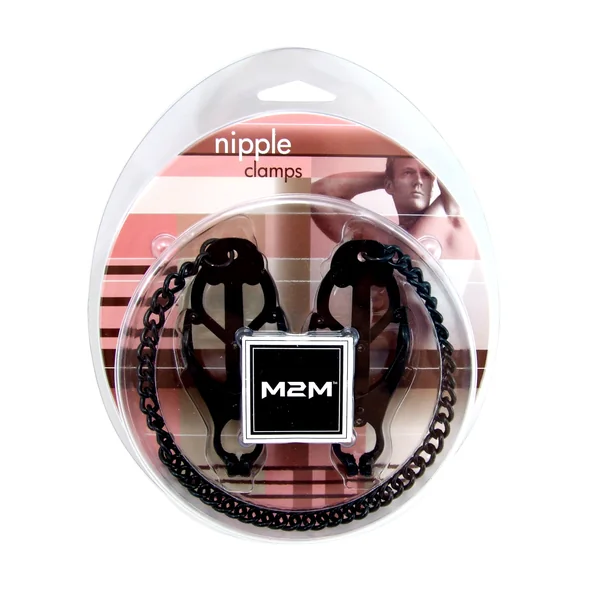 CLAMPS JAWS W/CHAIN BLACK