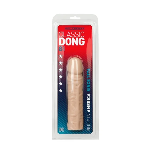 Classic 8 Inch Dong - White