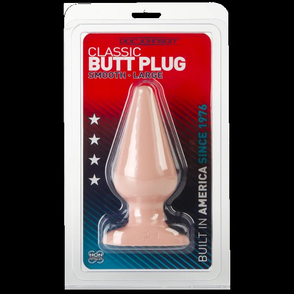 Classic Butt Plug Smooth Large by Doc Johnson
