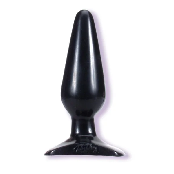 CLASSIC BUTT PLUG-BLACK MEDIUM CD