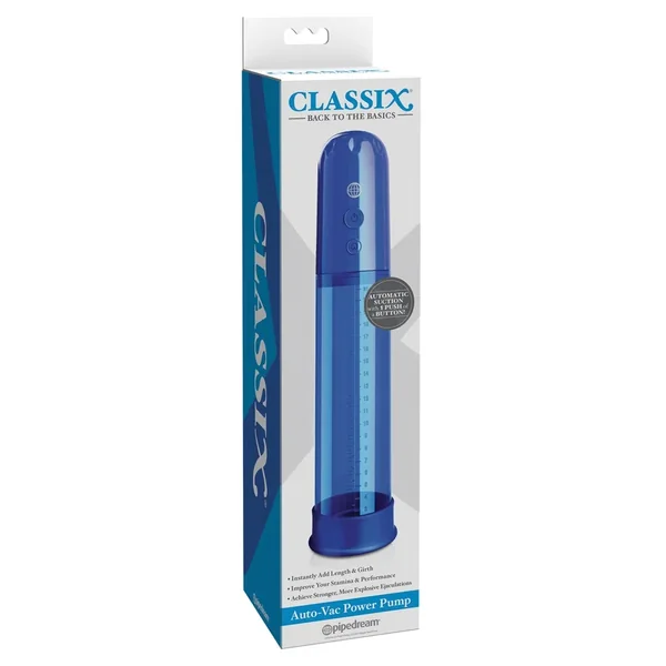 Classix Auto Vac Power Pump – Blue