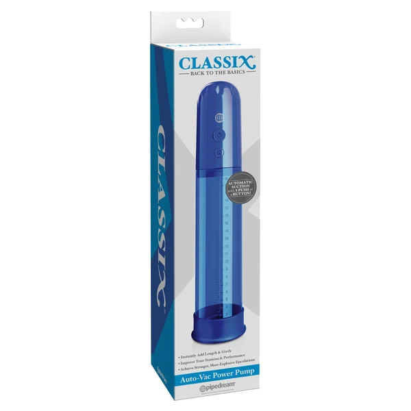 CLASSIX AUTO VAC POWER PUMP BLUE
