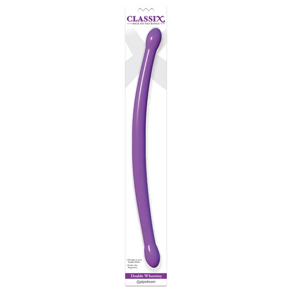 Classix Double Whammy Dildo - Purple