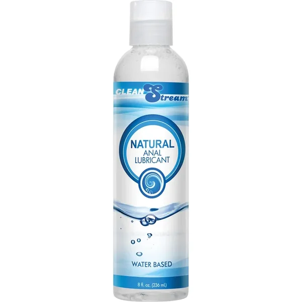 Clean Stream Natural Anal Lubricant Water Based 8 Ounce