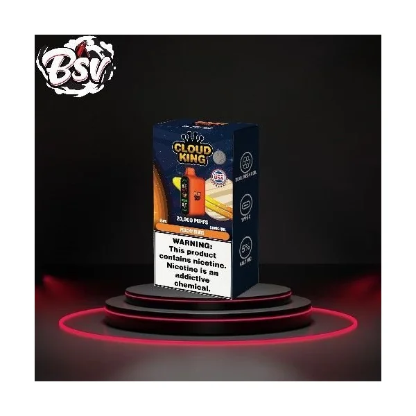 Cloud King Peachy Rings Disposable 5PK