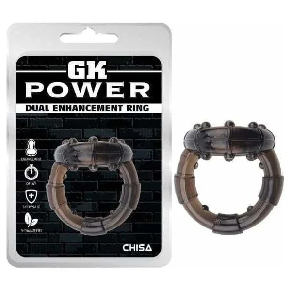 Cock Ring - GK Power - Dual Enhancement Ring