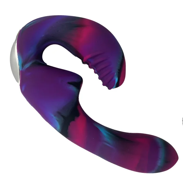 Colourful Camo Tandem - Remote Control Strapless Strap-On