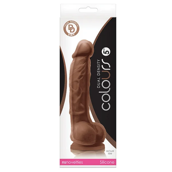 "Colours Dual Density 5"" Dildo"