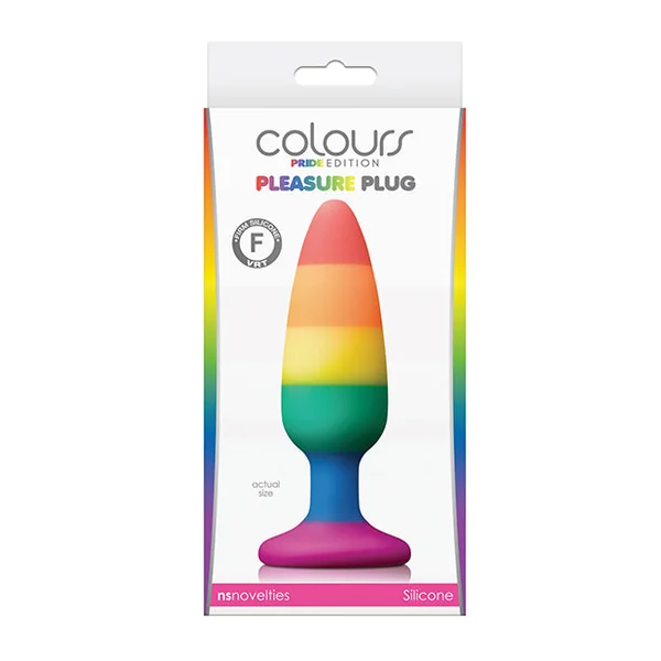 Colours Pride Edition Pleasure Plug - Rainbow