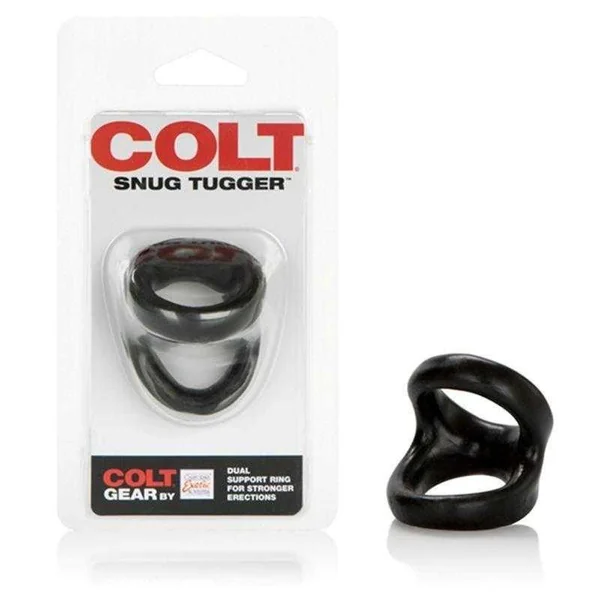 COLT Snug Tugger - Cock and Ball Ring - Black