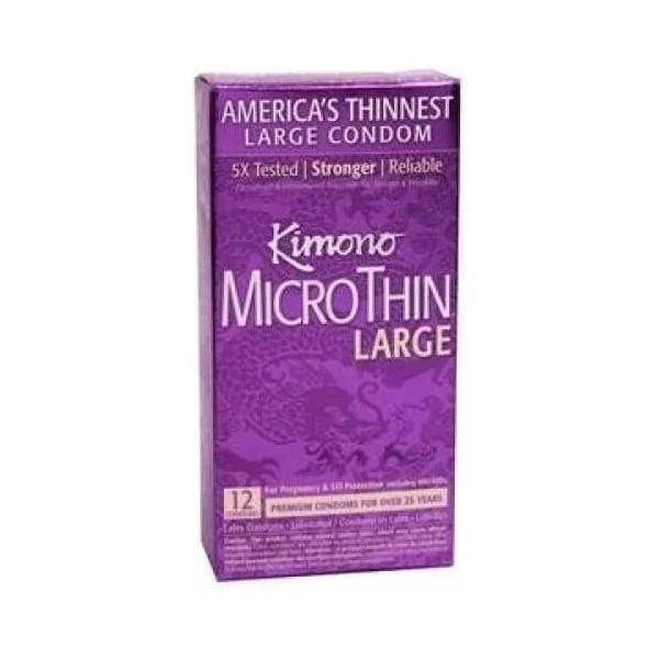 Condoms - Kimono - MicroThin Large