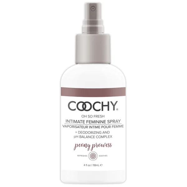 COOCHY Feel Fresh Intimate Spray - 4 oz Peony Prowess
