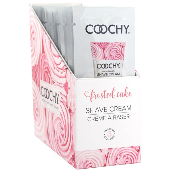 Coochy Oh So Smooth Shave Cream - Frosted Cake 0.5oz (24 Pack)