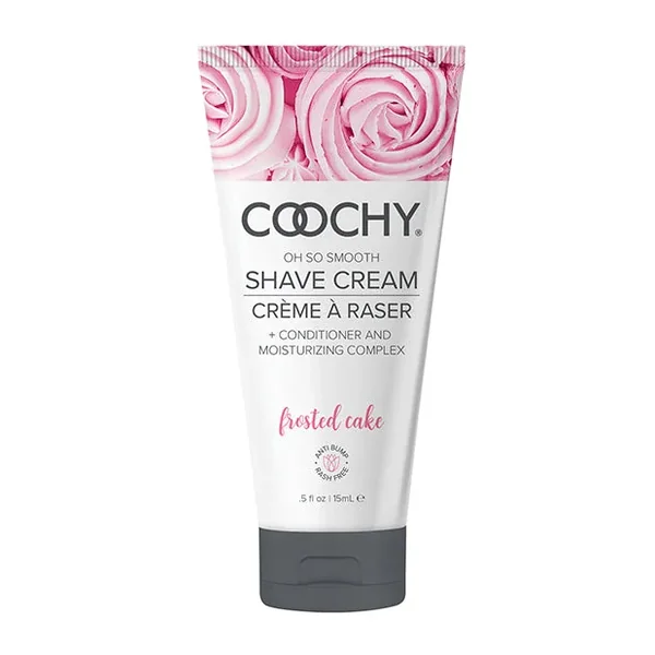 COOCHY Shave Cream – 0.5 oz Frosted Cake