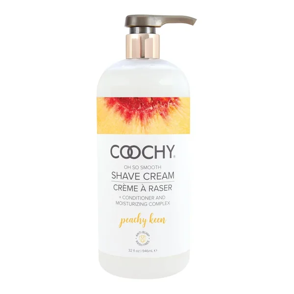 COOCHY Shave Cream – 32 oz Peachy Keen