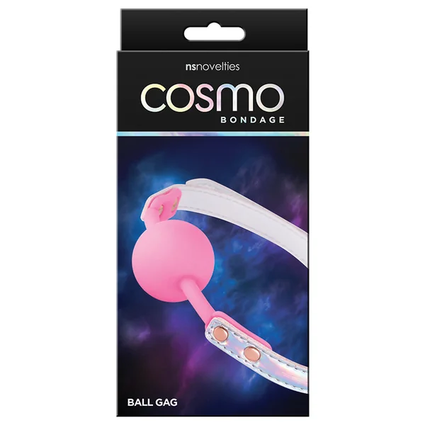 Cosmo Bondage Ball Gag - Rainbow