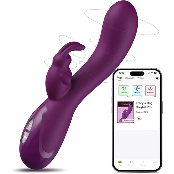 Craybit Pro App-controlled Rabbit Vibrator (B2B)