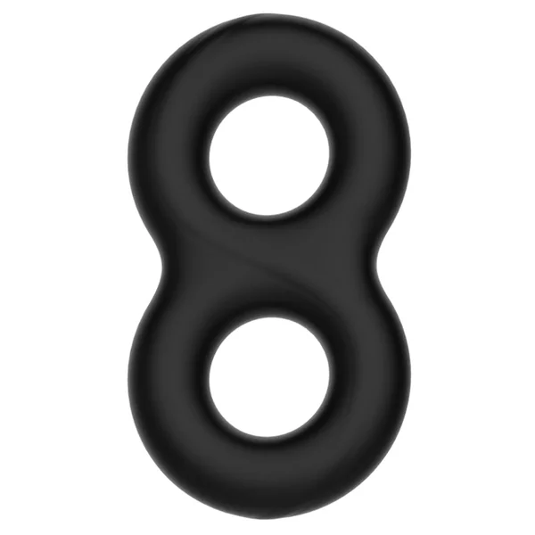 Crazy Bull Figure 8 Double Cock Ring