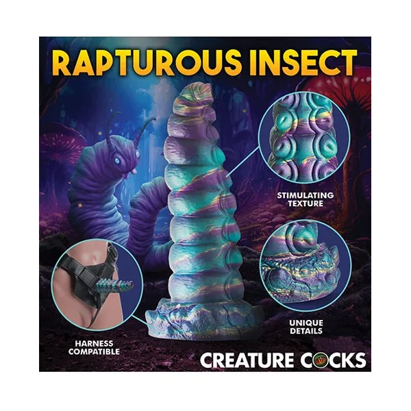 Creature Cocks Chrysalis Silicone Dildo – Multi Colors