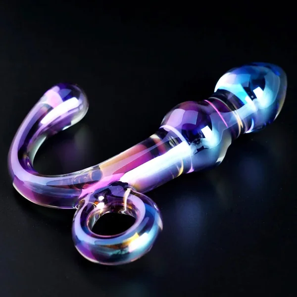 Cristal Orchid Pulse Glass Toy with Removable Bullet Vibrator