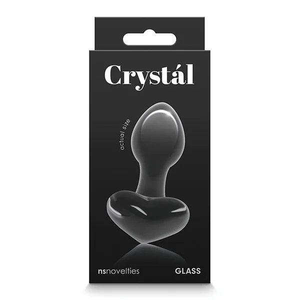 Crystal Heart Butt Plug