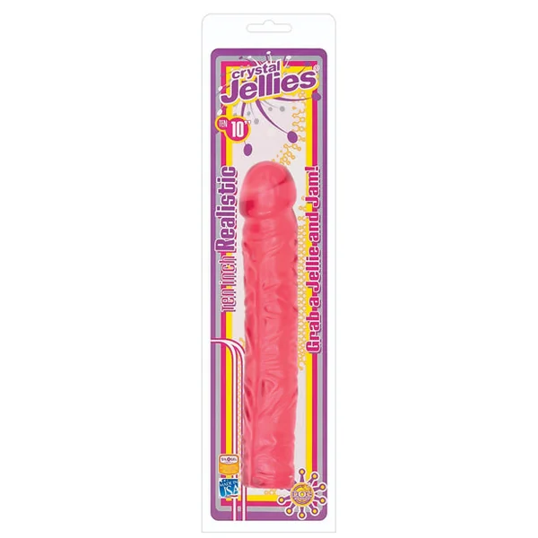 Crystal Jellies 10 inch Classic Dildo