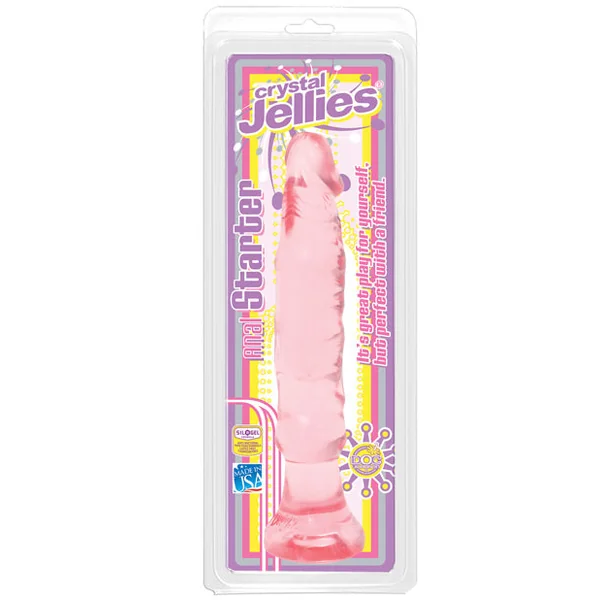 Crystal Jellies 6" Anal Starter - Pink
