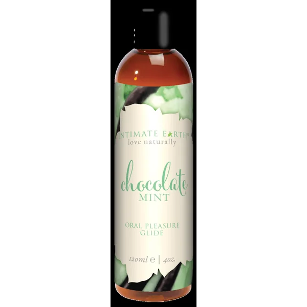 (D) INTIMATE EARTH CHOCOLATE M GLIDE 4 OZ