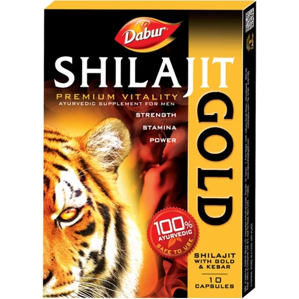 DABUR SHILAJIT GOLD (10 CAPSULES)