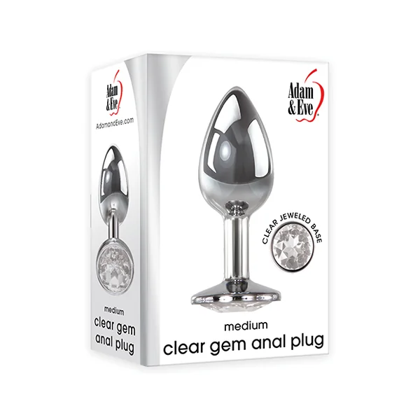 (D)ADAM & EVE CLEAR GEM ANAL P MEDIUM