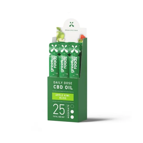 DAILY DOSE APPLE KIWI BLISS 25 MG 12 PC DISPLAY (NET)