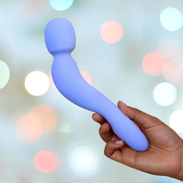 Dame Com Wand Massager - Periwinkle
