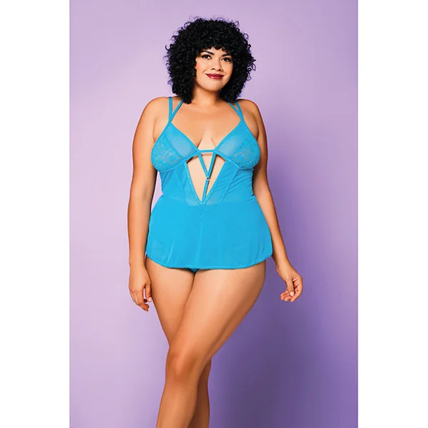 Dark In Love Teddy Teal