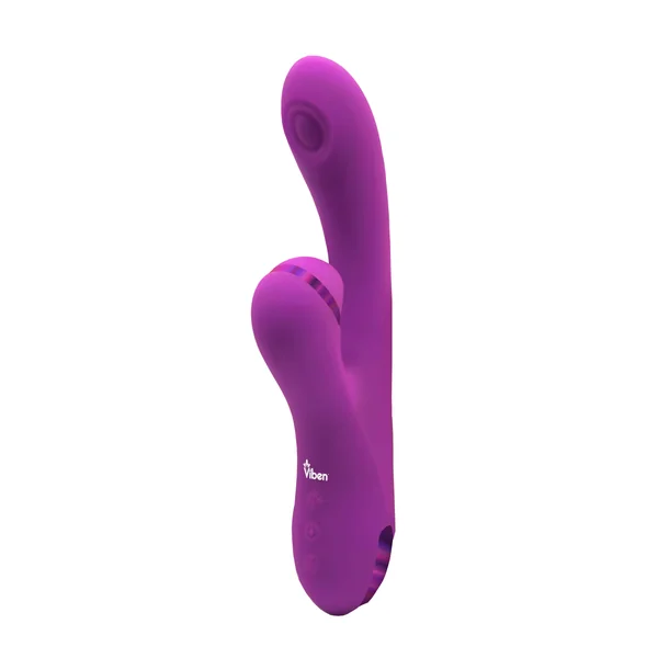 Dazzle - Berry - Rechargeable Thumping and Suction Rabbit