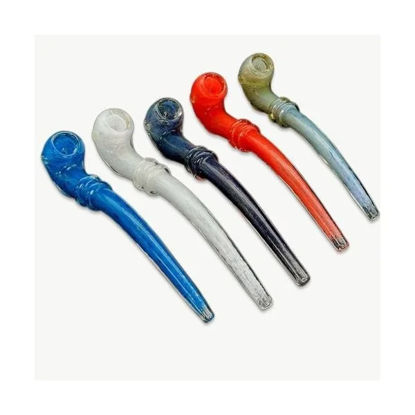 Deep Fumed And Frit Double Rim Sherlock Long