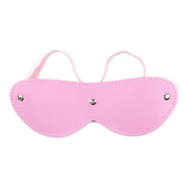 Deluxe Fetish – Blindfold Leather Studded